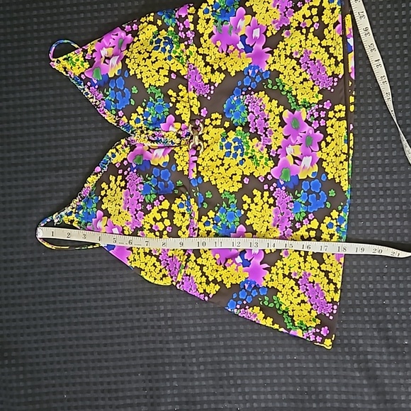 Faded Glory,  floral,  tank swim top, size 2X (18-20) - Picture 8 of 8